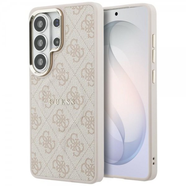 Guess Samsung Galaxy S26 Ultra Kuoret 4G Kohokuvioitu MagSafe Pinkki