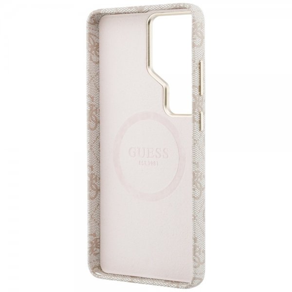 Guess Samsung Galaxy S26 Ultra Kuoret 4G Round MagSafe Ruusukulta