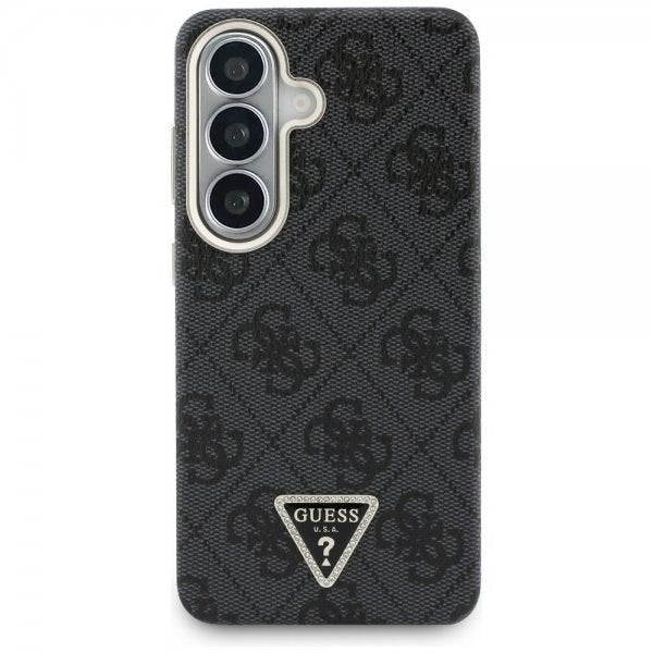 Guess Samsung Galaxy S26 Kuori 4G Triangle MagSafe Musta