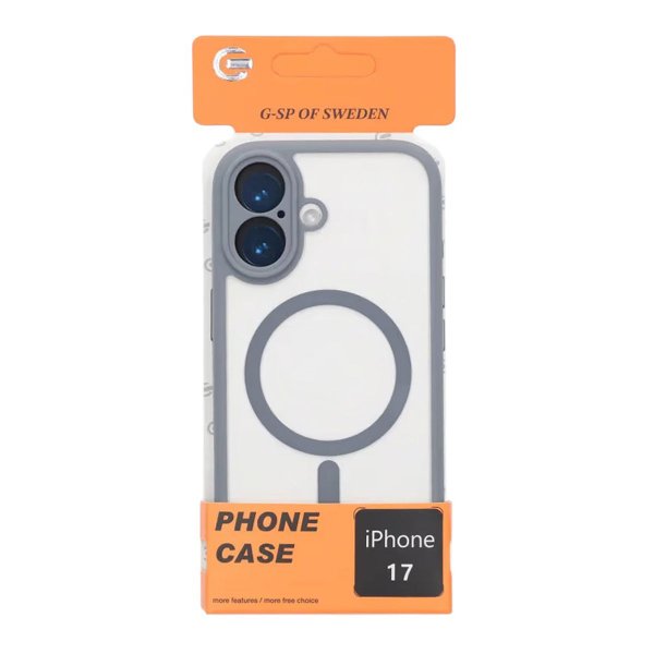 iPhone 17 Kuoret Kamerakehys MagSafe Harmaa
