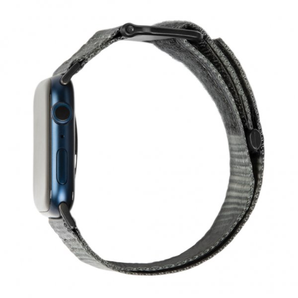Urban Armor Gear (UAG) Apple Watch 44/45/46mm/Apple Watch Ultra Active Strap LE -ranneke, tummanharmaa