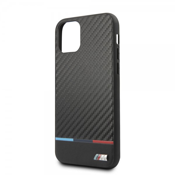 BMW iPhone 11 -suojakuori Tricolore Cover musta