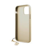 Guess iPhone 12 Mini Kuori 4G Charms Ruskea