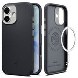 Spigen iPhone 17 -suojakuori Nano Pop MagFit Black Sesame