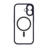 iPhone 17 Kuoret Kamerareunus MagSafe Sininen Läpinäkyvä