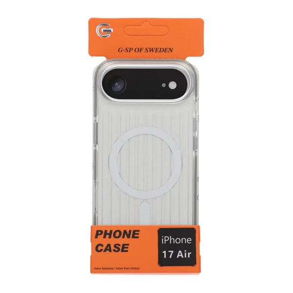 iPhone Air Kuoret Aaltopahvi MagSafe Hopea