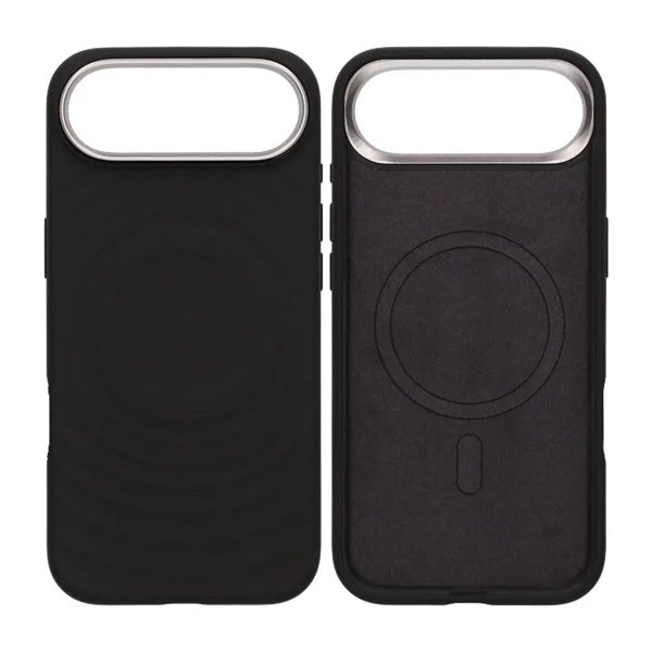 iPhone Air Kuori Silikoni MagSafe Musta