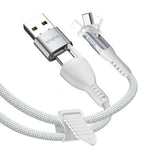 Statik-kaapeli PowerPivot Pro USB-C/USB-C 1m, valkoinen