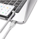 Statik-kaapeli PowerPivot Pro USB-C/USB-C 1m, valkoinen