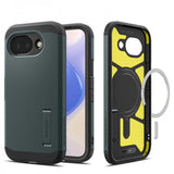 Spigen Google Pixel 10a Kuori Tough Armor MagFit Abyss Green