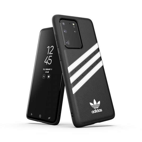 Adidas Samsung Galaxy S20 Ultra -kuori TAI 3 Stripes Snap Case, musta