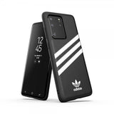Adidas Samsung Galaxy S20 Ultra -kuori TAI 3 Stripes Snap Case, musta
