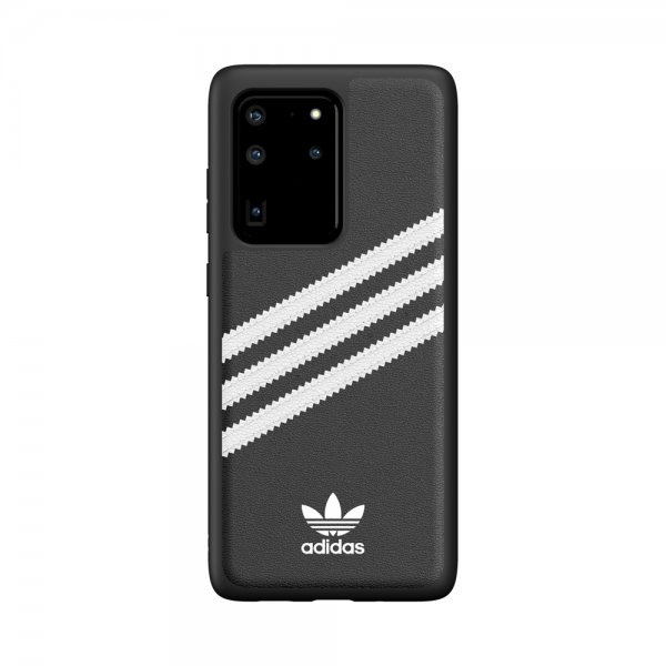 Adidas Samsung Galaxy S20 Ultra -kuori TAI 3 Stripes Snap Case, musta