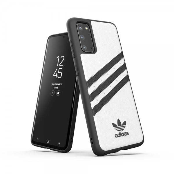 Adidas Samsung Galaxy S20 Suojakuori TAI 3 Stripes Snap Case Valkoinen