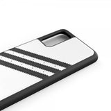 Adidas Samsung Galaxy S20 Suojakuori TAI 3 Stripes Snap Case Valkoinen