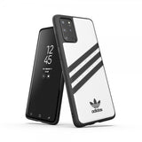 Adidas Samsung Galaxy S20 Plus -kuori OR 3 Stripes Snap Case - valkoinen