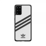 Adidas Samsung Galaxy S20 Plus -kuori OR 3 Stripes Snap Case - valkoinen