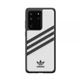 Adidas Samsung Galaxy S20 Ultra -kuori TAI 3 Stripes Snap Case, valkoinen