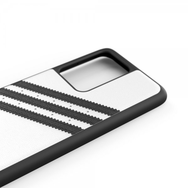 Adidas Samsung Galaxy S20 Ultra -kuori TAI 3 Stripes Snap Case, valkoinen