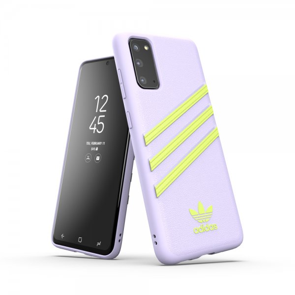 Adidas Samsung Galaxy S20 Suojakuori TAI 3 Stripes Snap Case Violetti