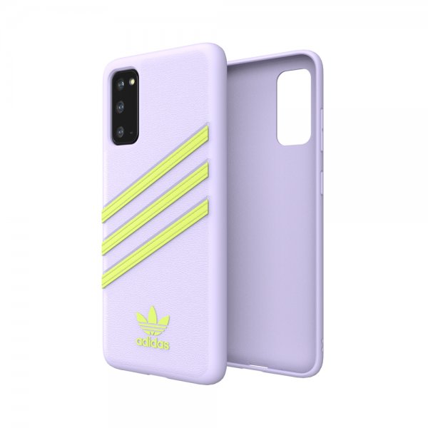 Adidas Samsung Galaxy S20 Suojakuori TAI 3 Stripes Snap Case Violetti