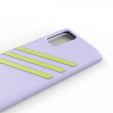 Adidas Samsung Galaxy S20 Plus -kuori OR 3 Stripes Snap Case, violetti