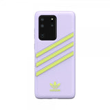 Adidas Samsung Galaxy S20 Ultra -kuoret TAI 3 Stripes Snap Case Lila