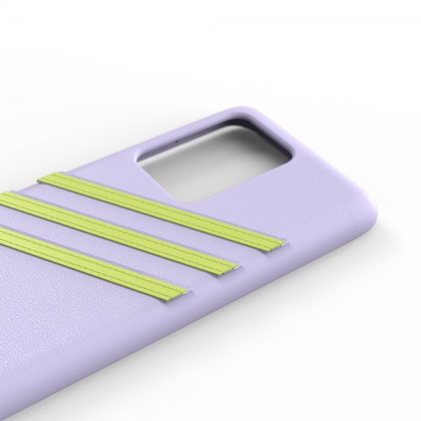 Adidas Samsung Galaxy S20 Ultra -kuoret TAI 3 Stripes Snap Case Lila