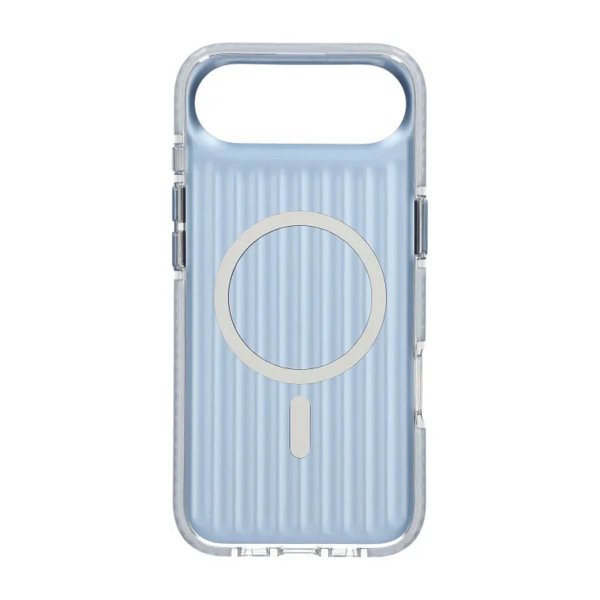 iPhone Air -kotelo, aallotettu, MagSafe, vaaleansininen