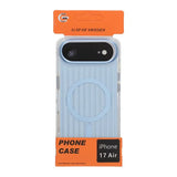 iPhone Air -kotelo, aallotettu, MagSafe, vaaleansininen