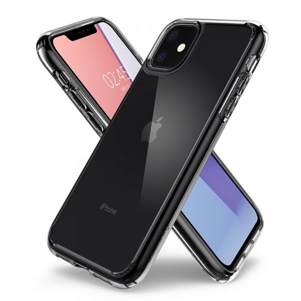 Spigen iPhone 11 -suojakuori Ultra Hybrid Crystal Clear