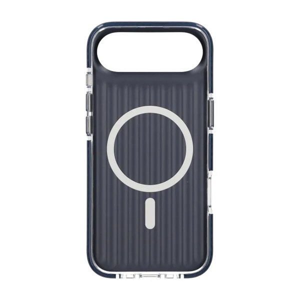 iPhone Air -kuori, aallotettu, MagSafe, tummansininen