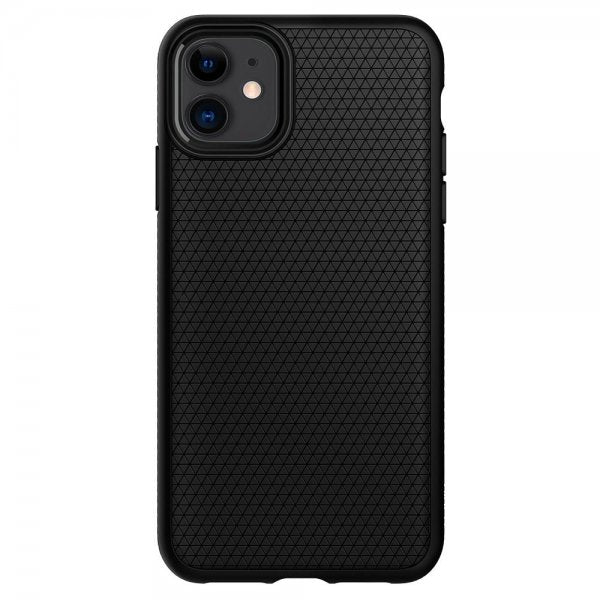 Spigen iPhone 11 -suojakuori Liquid Air Matte Black