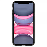 Spigen iPhone 11 -suojakuori Liquid Air Matte Black