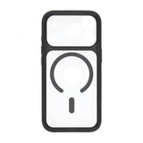 iPhone 17 Pro Max Kuori Kameralinssisuoja MagSafe Musta Läpinäkyvä