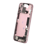 Keskikehys pikkutarvikkeilla iPhone 15:lle - Ruusukulta OEM