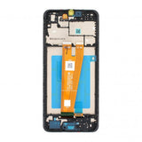 Samsung Galaxy A04 2022 näyttö LCD-paneelilla, alkuperäinen - Sininen