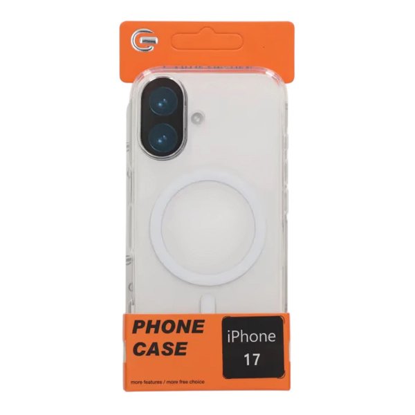 iPhone 17 Kuoret TPU MagSafe Valkoinen