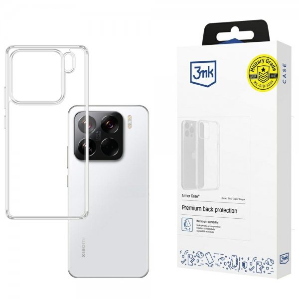 3mk Xiaomi 15 Kuori Armor Case Transparent