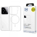 3mk Xiaomi 15 Kuori Armor MagCase Läpinäkyvä