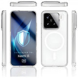 3mk Xiaomi 15 Kuori Armor MagCase Läpinäkyvä