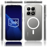3kk Xiaomi 15T Kuori Armor MagCase Läpinäkyvä
