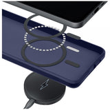 3mk Samsung Galaxy S26 Kuori Smoke MagCase Sininen