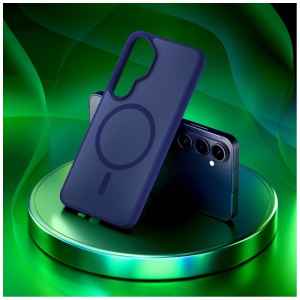 3mk Samsung Galaxy S26 Kuori Smoke MagCase Sininen