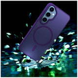 3kpl Samsung Galaxy S26 Suojakuori Smoke MagCase Violetti