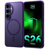 3kpl Samsung Galaxy S26 Suojakuori Smoke MagCase Violetti