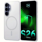 3mk Samsung Galaxy S26 Kuoret Smoke MagCase Valkoinen
