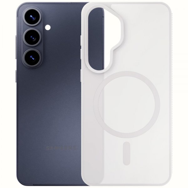 3mk Samsung Galaxy S26 Kuoret Smoke MagCase Valkoinen