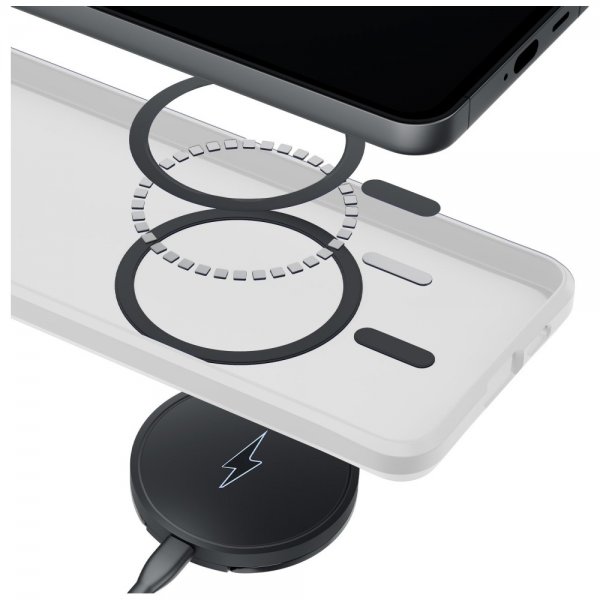 3mk Samsung Galaxy S26 Kuoret Smoke MagCase Valkoinen