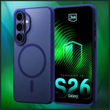 3mk Samsung Galaxy S26 Plus Kuori Smoke MagCase Sininen